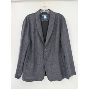TAKEO KIKUCHI Men’s Unconstructed Unlined Blazer Jacket Blue Size 3 Medium EUC